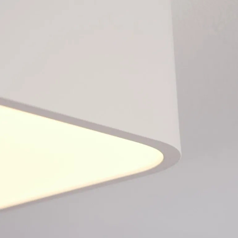 Plafonnier Iriondo LED Blanc, 1 lumière, Télécommandes