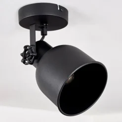 Plafonnier Juliboy Noir, 1 lumière