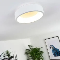 Plafonnier Kampala LED Blanc, 1 lumière