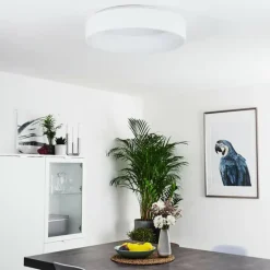 Plafonnier Kampala LED Blanc, 1 lumière