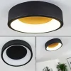 Plafonnier Kampala LED Noir, 1 lumière