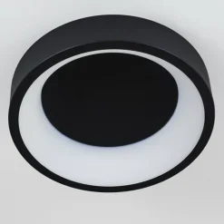 Plafonnier Kampala LED Noir, 1 lumière
