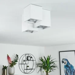 Plafonnier Karaka Blanc, 3 lumières