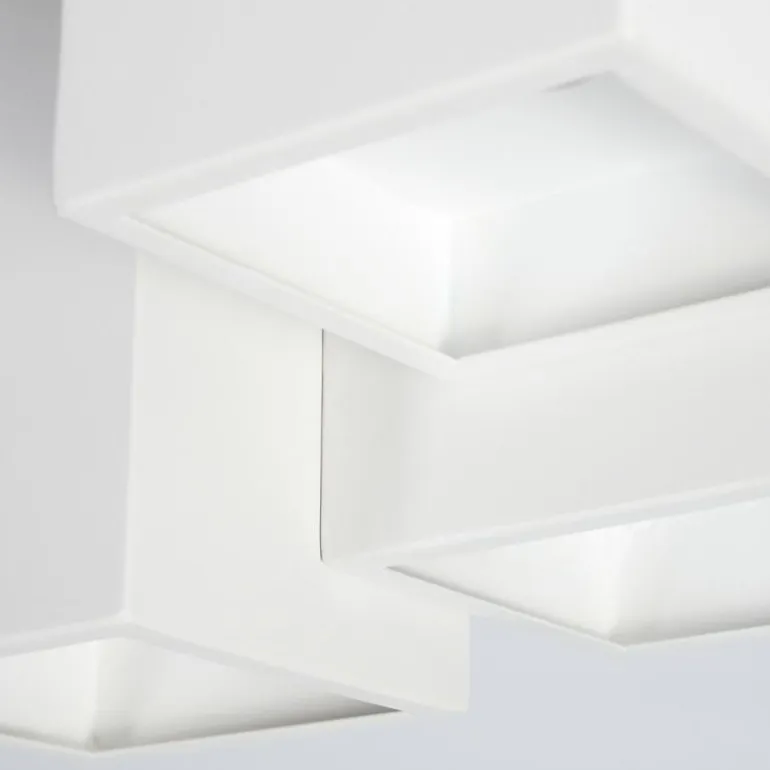 Plafonnier Karaka Blanc, 3 lumières