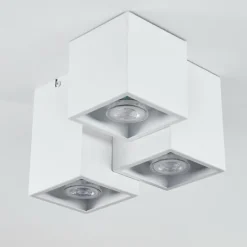 Plafonnier Karaka Blanc, 3 lumières