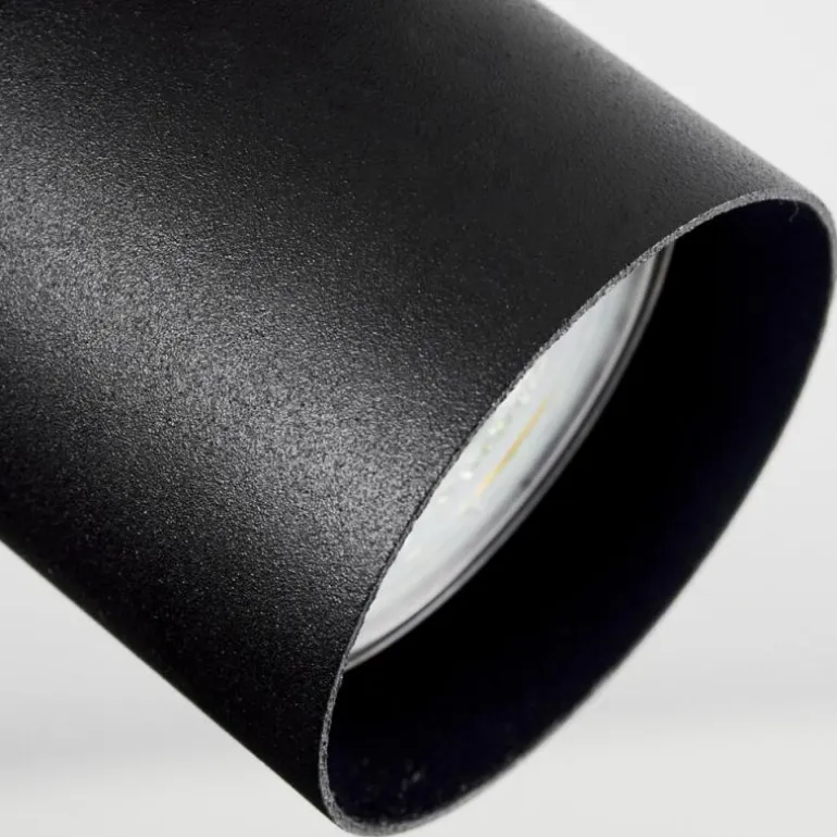 Plafonnier Kergus Noir, 1 lumière