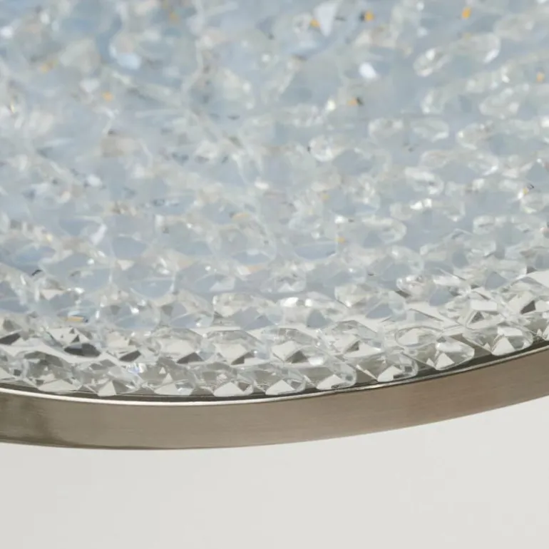 Plafonnier Kerns LED Nickel mat, 1 lumière