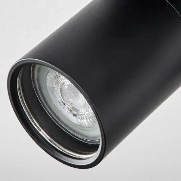 Plafonnier Khnar Noir, 3 lumières