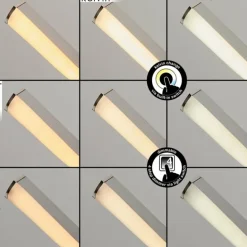 Plafonnier Khovet LED Noir, 1 lumière