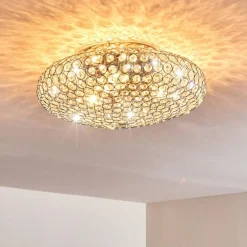 Plafonnier Klamila Chrome, 3 lumières