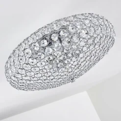 Plafonnier Klamila Chrome, 3 lumières