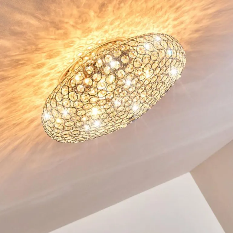 Plafonnier Klamila Chrome, 3 lumières