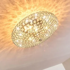 Plafonnier Klamila Chrome, 3 lumières