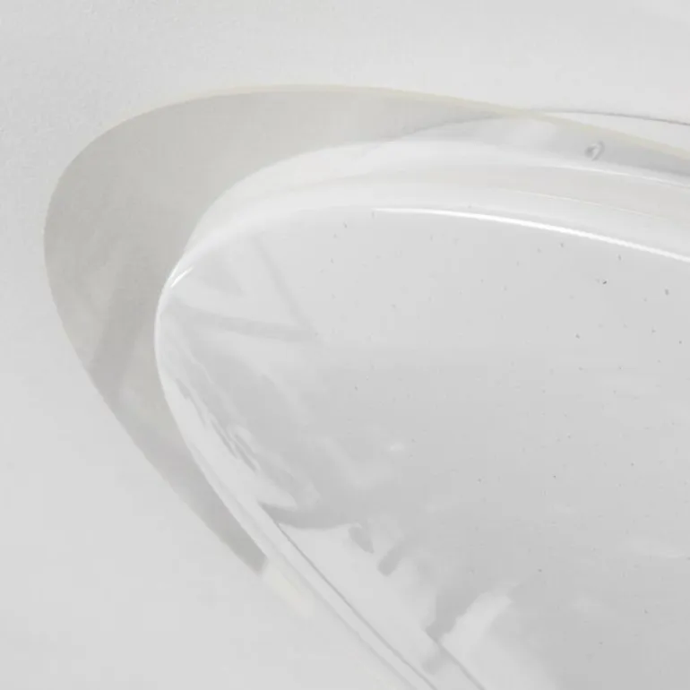 Plafonnier Klosters LED Blanc, 1 lumière, Télécommandes