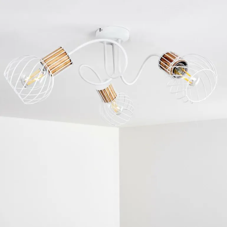 Plafonnier Koler Blanc, 3 lumières