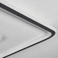 Plafonnier Kolo LED Blanc, 1 lumière, Télécommandes