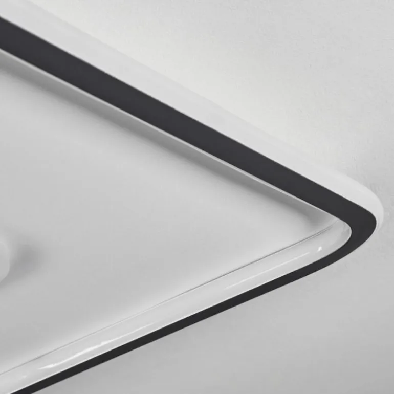 Plafonnier Kolo LED Blanc, 1 lumière, Télécommandes