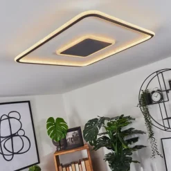 Plafonnier Kolo LED Blanc, 1 lumière, Télécommandes