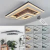 Plafonnier Kolo LED Noir, Blanc, 1 lumière