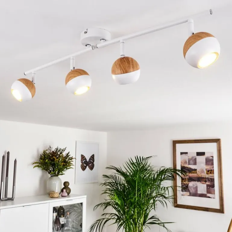 Plafonnier Kotaoa LED Blanc, 4 lumières