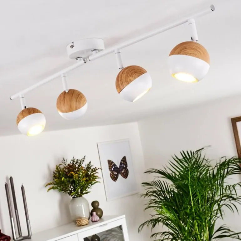 Plafonnier Kotaoa LED Blanc, 4 lumières