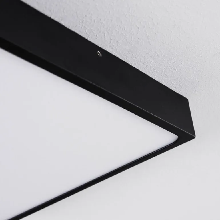 Plafonnier Kragos LED Noir, Blanc, 1 lumière