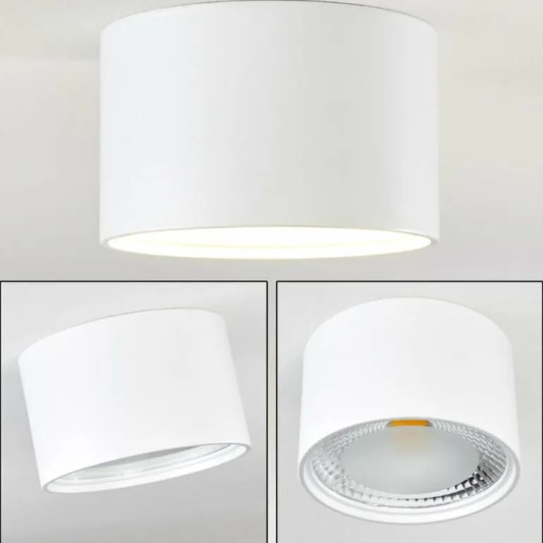 Plafonnier Kristallo LED Blanc, 1 lumière