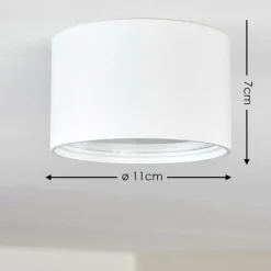 Plafonnier Kristallo LED Blanc, 1 lumière