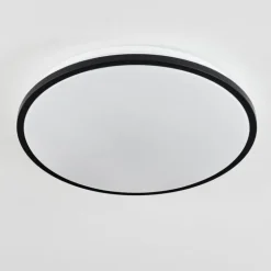 Plafonnier Kroch LED Blanc, 1 lumière, Télécommandes, Changeur de couleurs