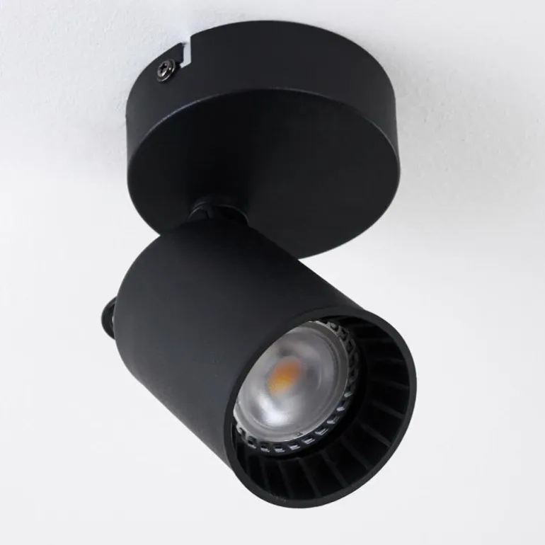 Plafonnier Kullaberg Noir, 1 lumière