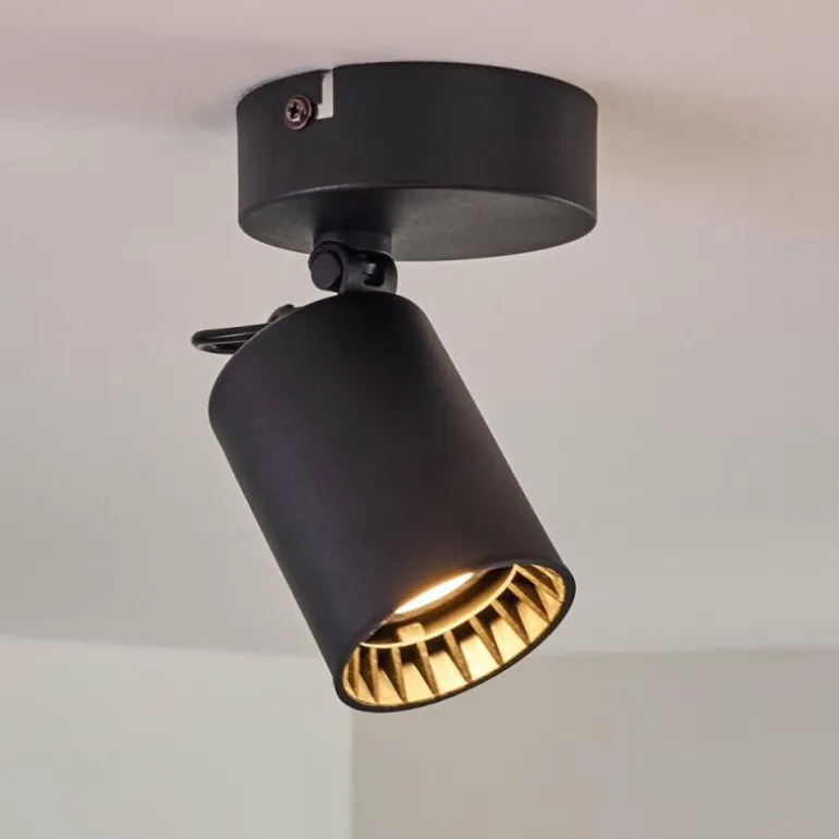 Plafonnier Kullaberg Noir, 1 lumière