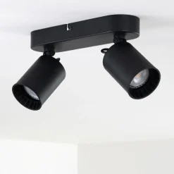 Plafonnier Kullaberg Noir, 2 lumières