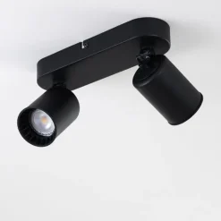 Plafonnier Kullaberg Noir, 2 lumières