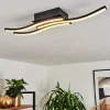 Plafonnier Kumahu LED Noir, 1 lumière