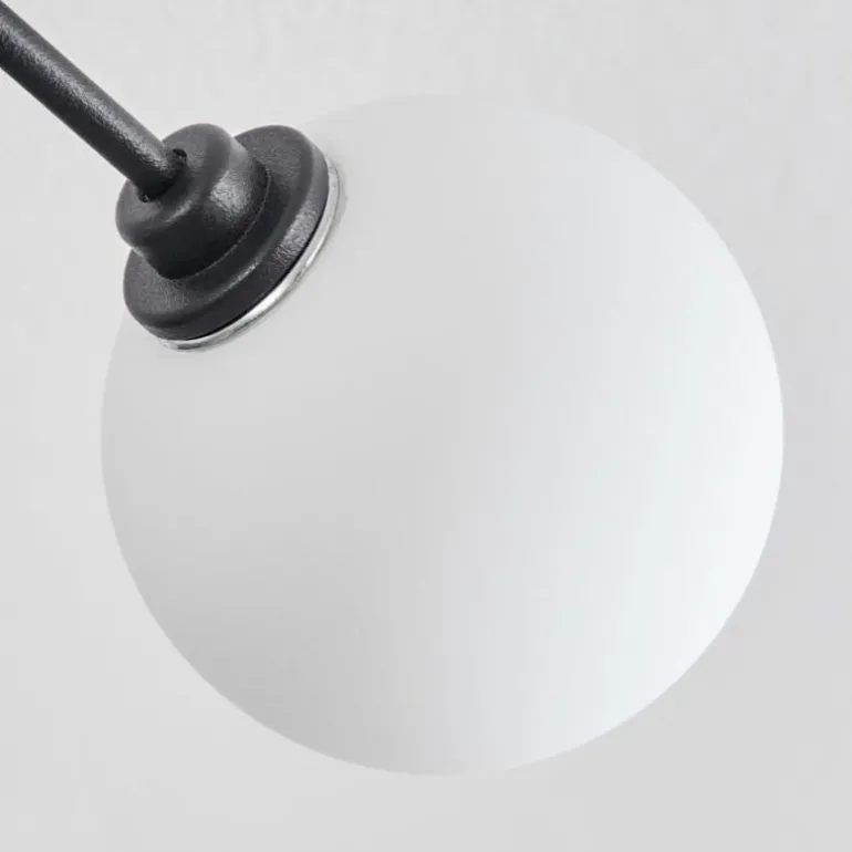 Plafonnier Lacosse LED Noir, 21 lumières