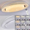 Plafonnier Laganadi LED Blanc, 1 lumière, Télécommandes