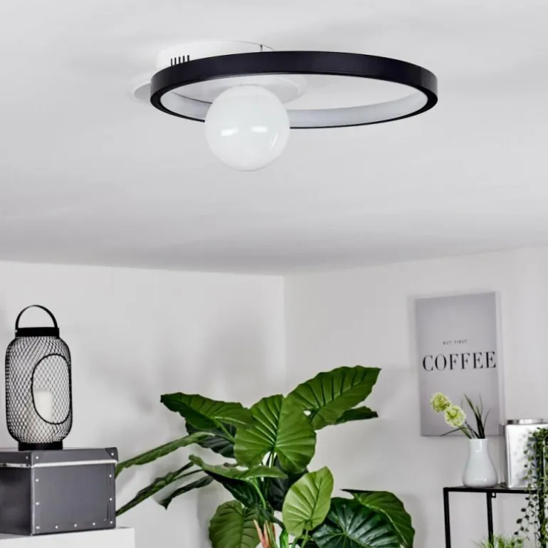 Plafonnier Lahela LED Blanc, 1 lumière