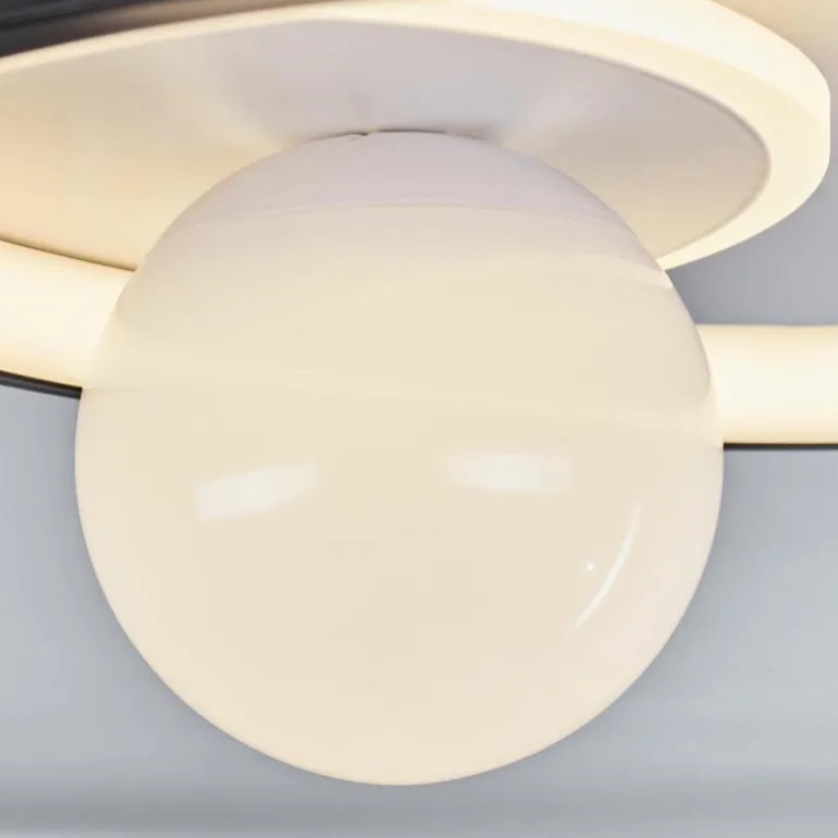 Plafonnier Lahela LED Blanc, 1 lumière