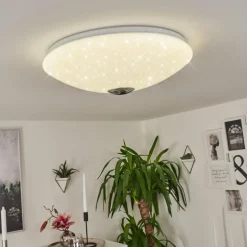 Plafonnier Langlois Blanc, 1 lumière
