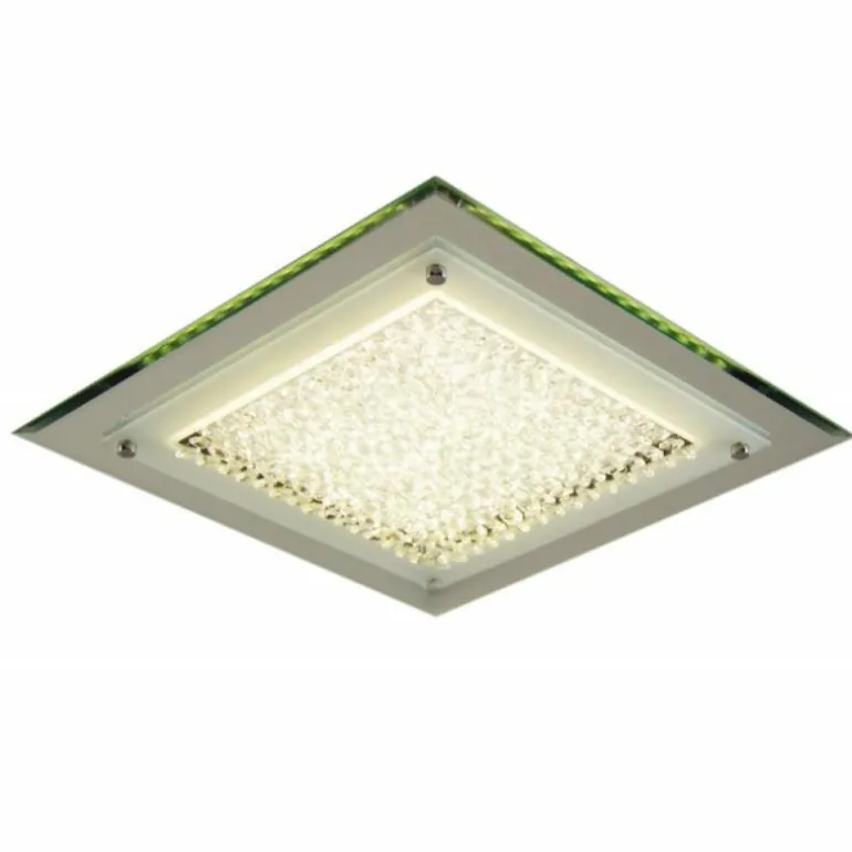 Plafonnier LED Globo Liana Chrome, 1 lumière