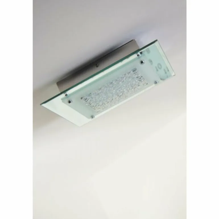 Plafonnier LED Globo Liana Chrome, 1 lumière