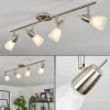 Plafonnier Lejsta Nickel mat, 4 lumières