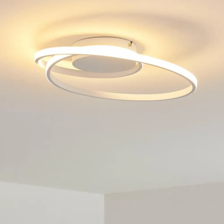 Plafonnier Leksund LED Blanc, 1 lumière