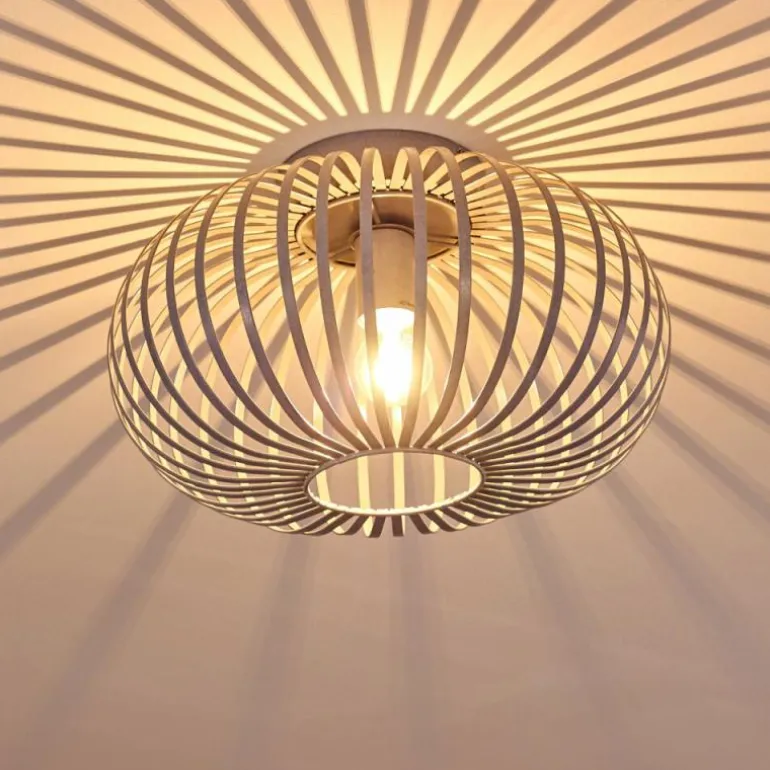 Plafonnier Lepa Gris, 1 lumière