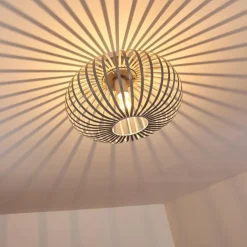 Plafonnier Lepa Gris, 1 lumière