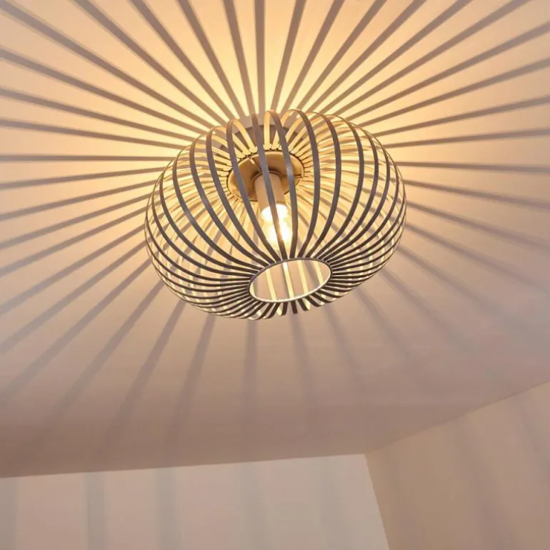 Plafonnier Lepa Gris, 1 lumière
