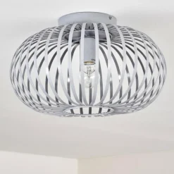 Plafonnier Lepa Gris, 1 lumière