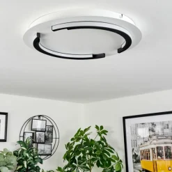 Plafonnier Leroux LED Blanc, 1 lumière