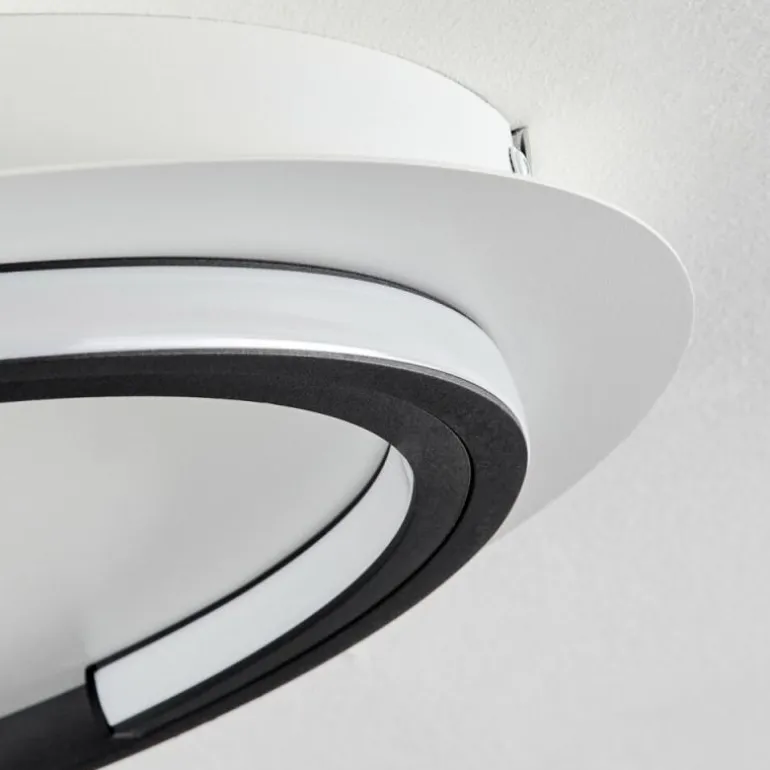 Plafonnier Leroux LED Blanc, 1 lumière