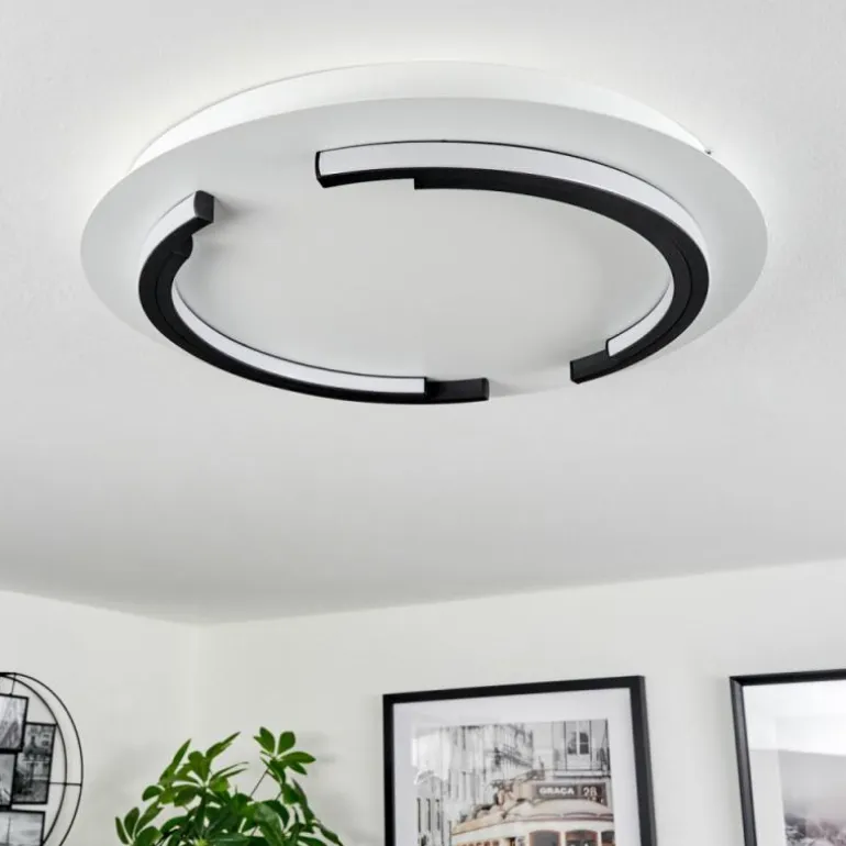 Plafonnier Leroux LED Blanc, 1 lumière